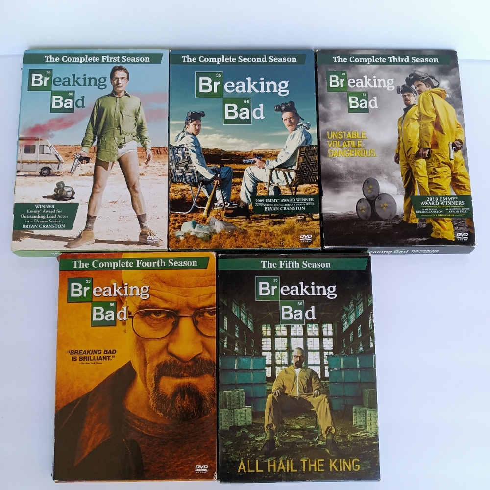 Breaking Bad DVD Set Seasons 1-5